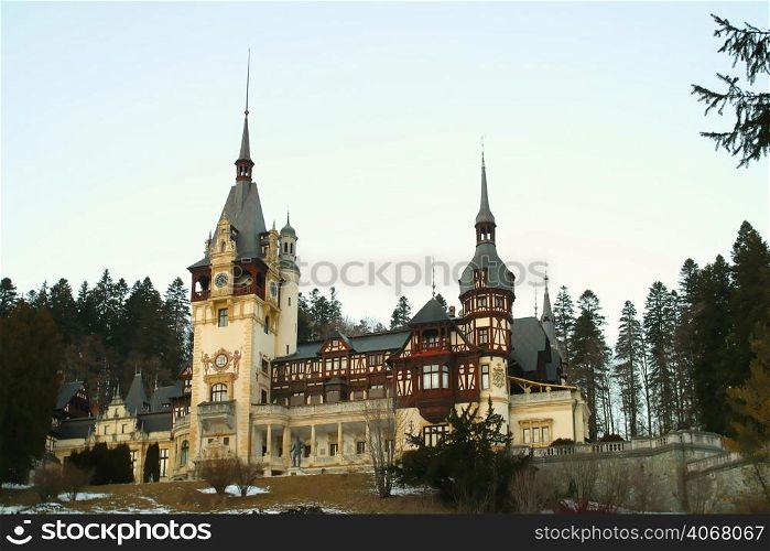 Brasov Castle, Transylvania, Romania.