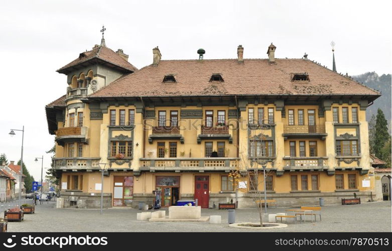 Brasov Union Square old building landmark architecture