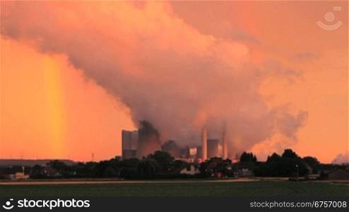 Braunkohlekraftwerke, Rheinland, Deutschland