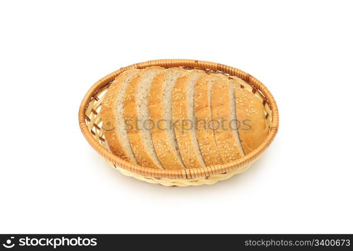 bread box isolated on a white