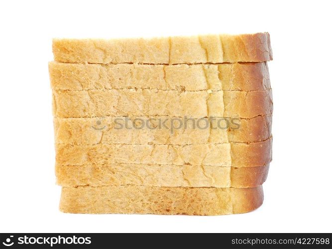 Bread isolated on white background. Bread