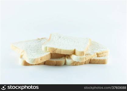 Bread plate On white background Size square bread plate