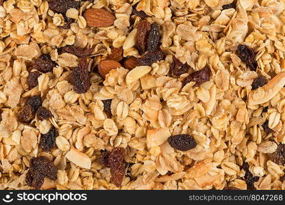 breakfast cereals background texture close up shot