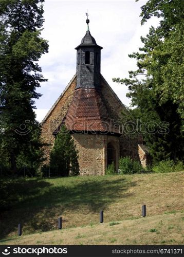 Briccius chapel in Bad Belzig. Briccius chapel in Bad Belzig, Brandenburg, Germany