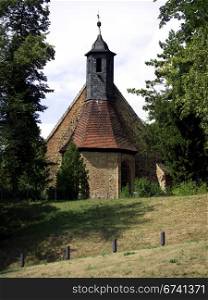Briccius chapel in Bad Belzig. Briccius chapel in Bad Belzig, Brandenburg, Germany