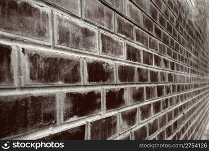 brick background. A brick wall, a photo with prospect