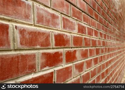 brick background. A brick wall, a photo with prospect