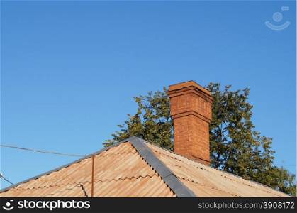 brick chimney house