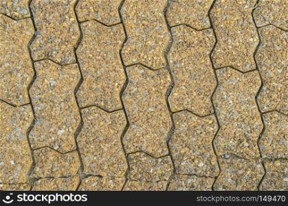 Brick floor pattern