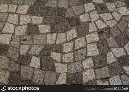 Brick Footpath Background Square Shape