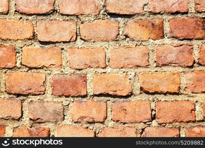 brick in italy old wall and texture material the background