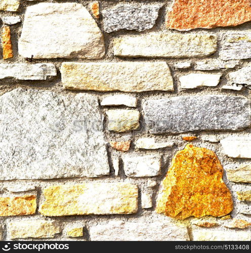 brick in legnano street lombardy italy varese abstract pavement of a curch and marble