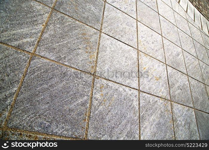 brick in the cadrezzate street lombardy italy varese abstract pavement of a curch and marble