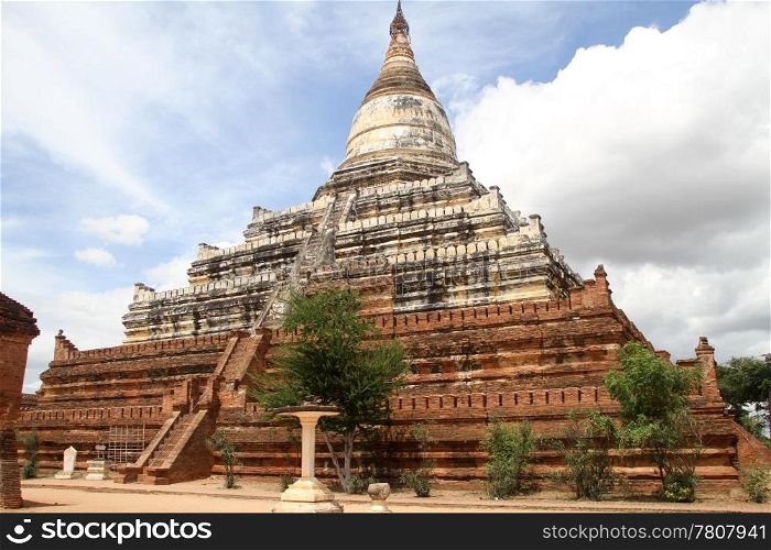 Brick piramid Mingala zedi in Bagan, Myanmar