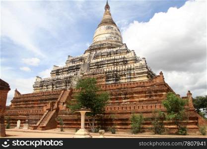 Brick piramid Mingala zedi in Bagan, Myanmar