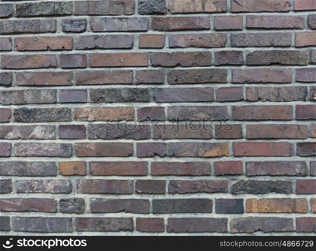 Brick structure. Brick brick wall with joints