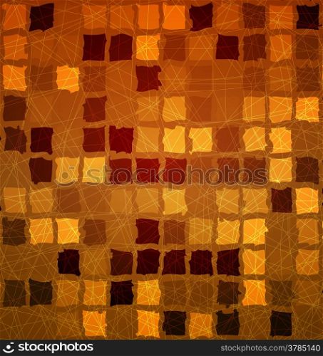 Brick tile abstract orange background with grunge and light effects for mobile and wed design.&#xA;