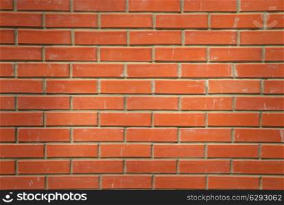 Brick wall can be used for background
