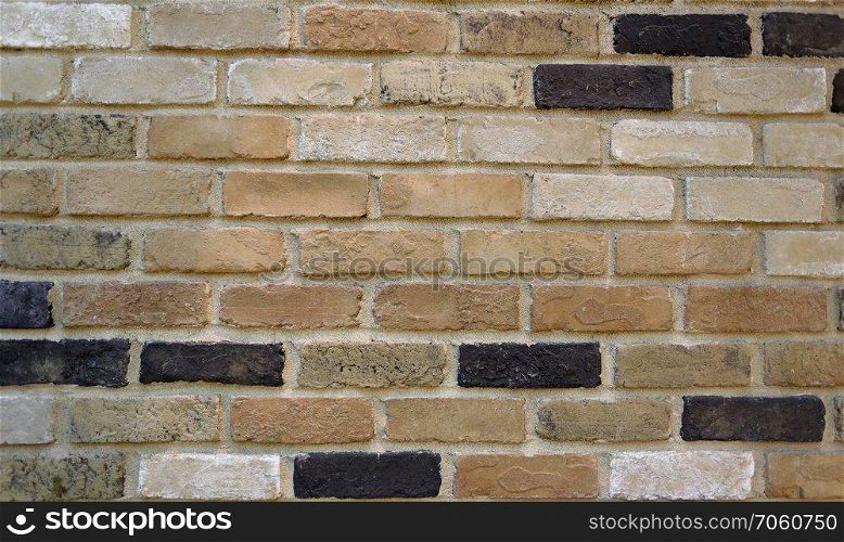 Brick wall for background design.