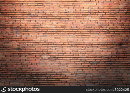 Brick wall texture background for interior exterior decoration and industrial construction concept design.