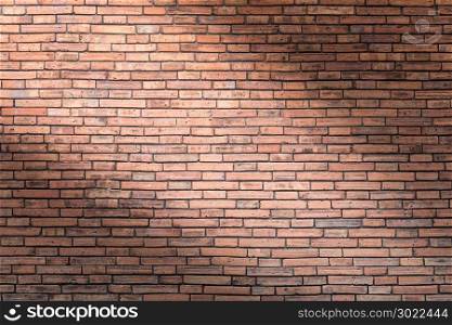 Brick wall texture or brick wall background. brick wall for interior exterior decoration and industrial construction concept design. brick wall motifs that occurs natural.