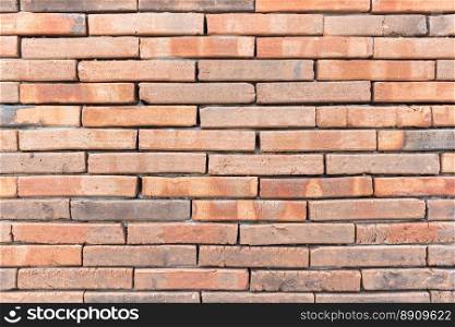 Brick wall texture or brick wall background for interior exterior decoration and industrial construction concept design.