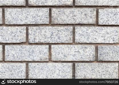 Brick wall. Wall formed from a brick lined walls.
