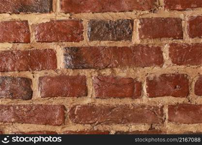 Brick wall with red brick texture for background. Brick wall with red brick texture for background.