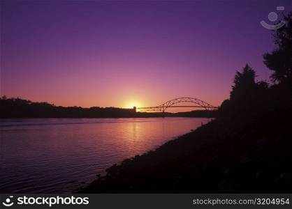 Bridge across a river, Cape Cod, Massachusetts, USA