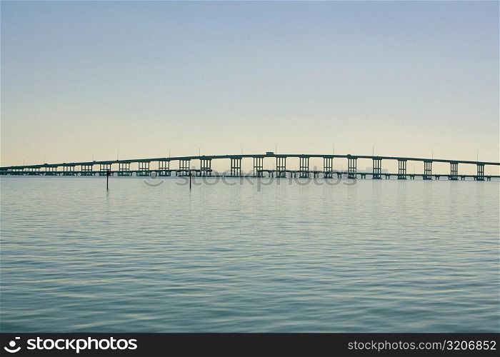 Bridge across a river, Miami, Florida, USA