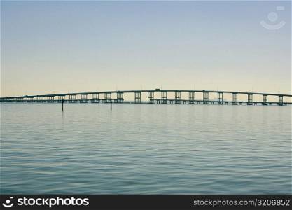 Bridge across a river, Miami, Florida, USA