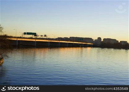 Bridge across a river, Washington DC, USA