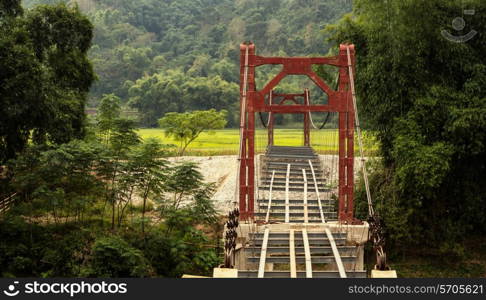 Bridge in Laos