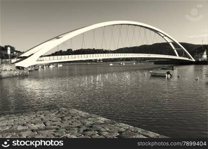 Bridge in Plentzia, Bizkaia, Basque Country, Spain