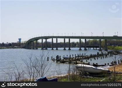 Bridge over a river, Annapolis, Maryland, USA