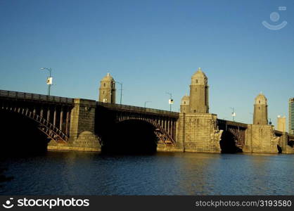 Bridge over a river, Longfellow bridge, Charles River, Boston, Massachusetts, USA