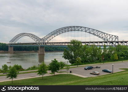 Bridge over the Ohio River, New Albany, Indiana