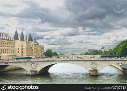 Bridge over the Seine. Paris. France