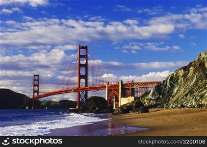 Bridge over water, Golden Gate Bridge, San Francisco, California, USA