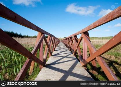 Bridge to Finlaggan, ancient Lordship of the Isles