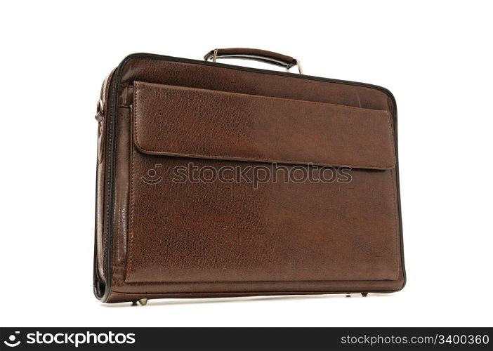 briefcase isolated on a white background