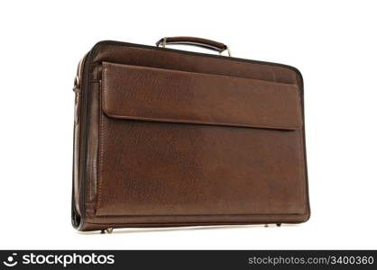 briefcase isolated on a white background