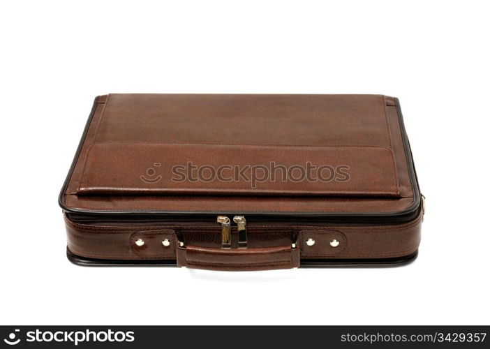 briefcase isolated on a white background