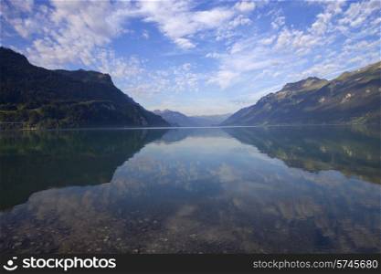 Brienz lake in Switzerland