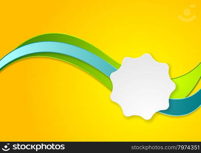 Bright abstract background