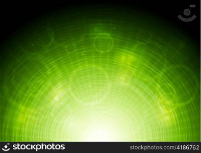 Bright abstract background with circles. Eps 10 vector
