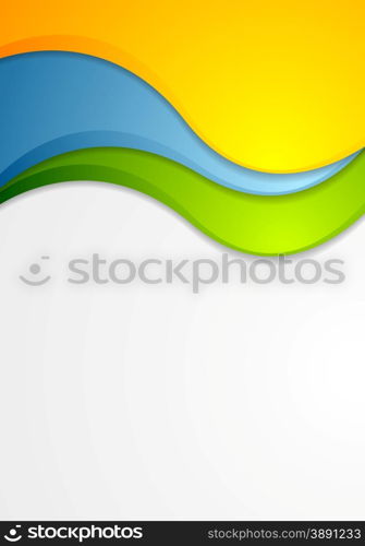 Bright abstract corporate modern background