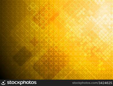 Bright abstract technical background with square texture