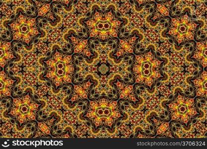 Bright background with abstract luminous pattern