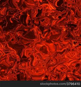 Bright background with abstract red hot pattern